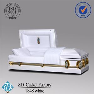 Metalen kistje 1848 wit